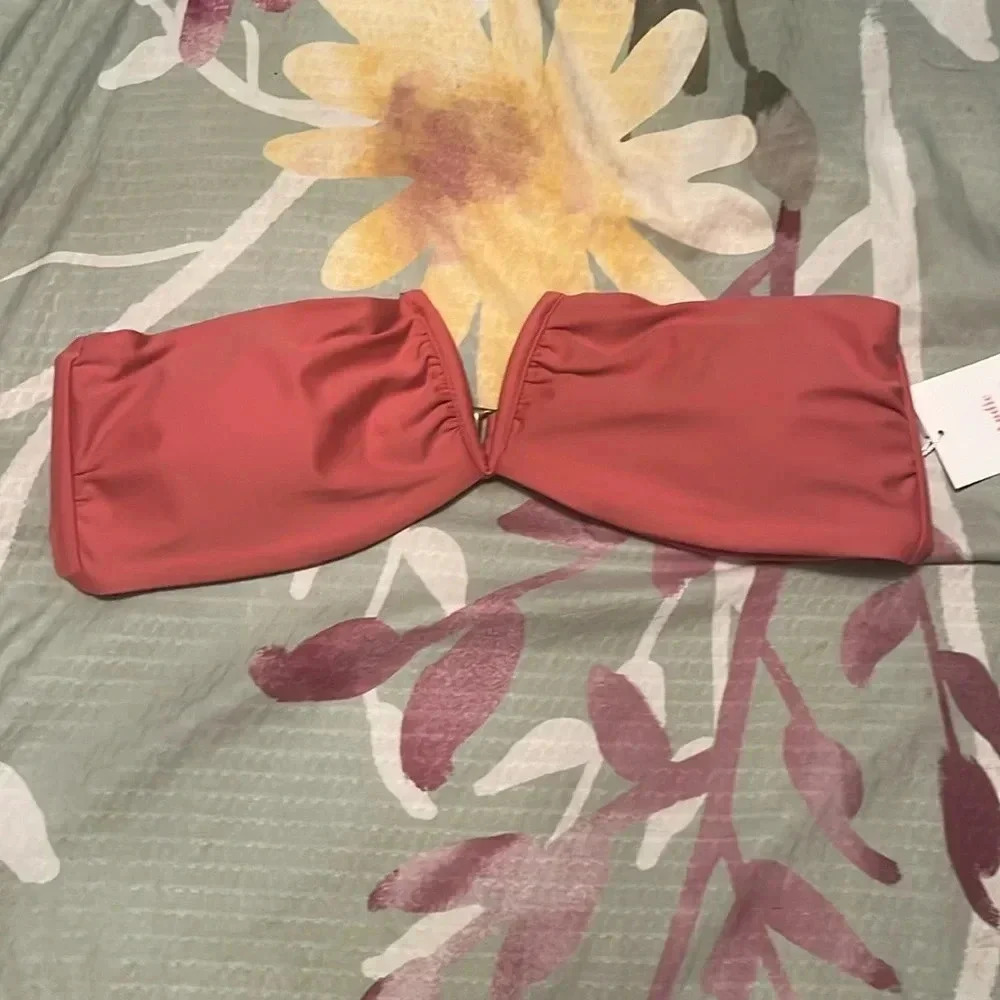 Andie Bandeau bikini top new